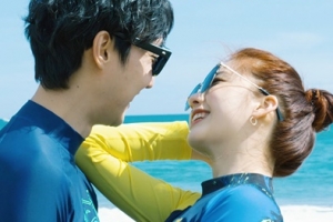 ‘열애’ 김진경♥크루셜스타, 다정한 여행 사진 포착 ‘애정 가득’