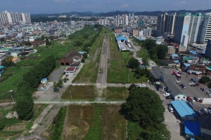 진주성 안 국립진주박물관, 옛 진주역 터로 이전