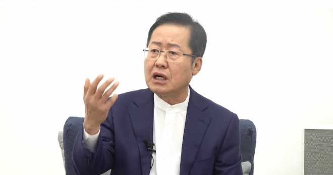 홍준표 전 자유한국당 대표. 유튜브 ‘홍카레오’ 영상 캡처