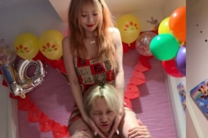 현아♥이던, 부부도 할 수 없는 스킨십 ‘깜짝’