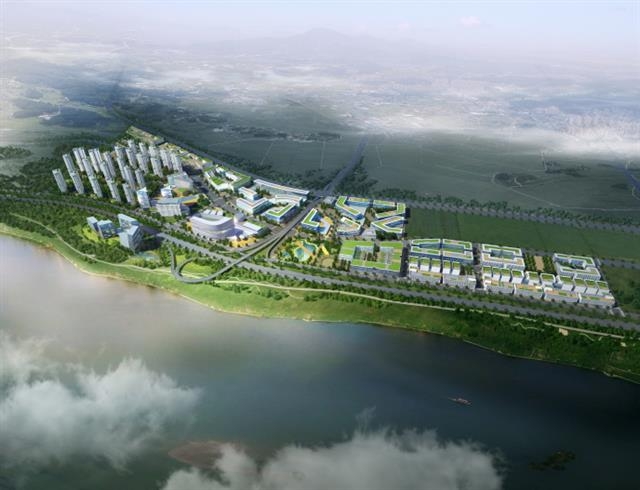 한강시네폴리스개발사업 조감도