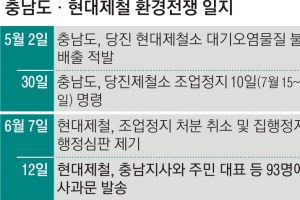 “현대제철 환경 개선 위해 조업정지” “조업정지 10일이면 9000억원 손해”