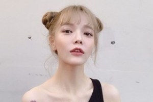 AOA 지민, 여전히 마른 모습에 도드라진 쇄골 [EN스타]