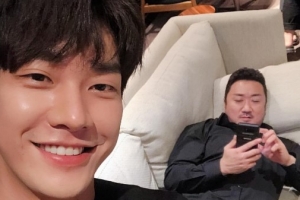 ‘원더풀 고스트’ 김영광, 마동석과 셀카 ‘의외의 조합 어울려’