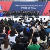 [서울포토] FIFA U-20 월드컵 준우승, 대한민국 축구대표단의 인사