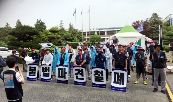“한국지엠은 노조 지정규직지회와 직접교섭하라”