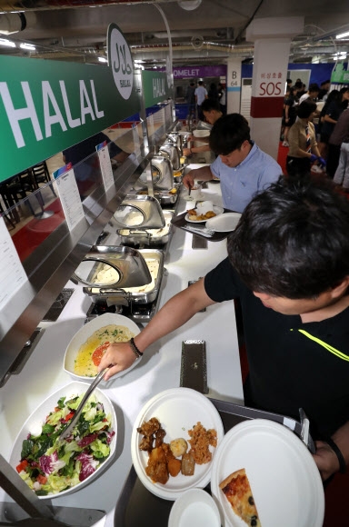 광주 세계수영대회 할랄 음식 준비