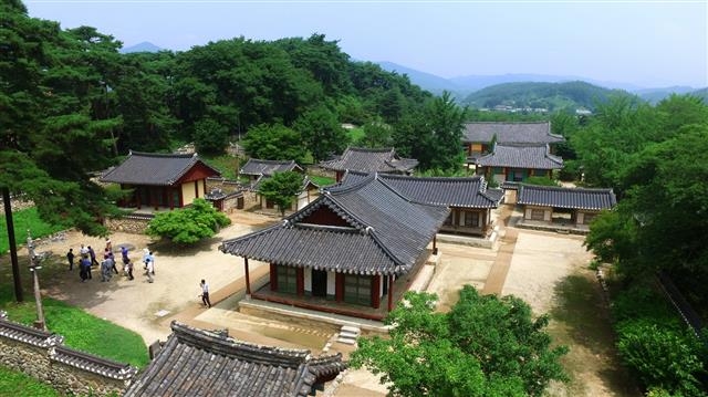 오는 7월 유네스코 세계문화유산 등재가 확실시되는 조선시대 첫 서원인 경북 영주 소수서원. 영주시 제공