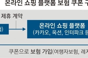 온라인몰서 ‘보험 쿠폰’ 구입 가족·친구에 선물할 수 있다