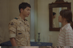 ‘태양의 후예’ 송중기-송혜교-박환희, 실시간검색어 장악