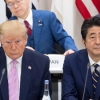 트럼프-아베-시진핑, G20 비좁은 곳에 다닥다닥 붙어앉아…왜?