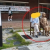 “할머니들을 모욕하는 것”…‘평화의 소녀상’에서 침 뱉고 담배 피우고