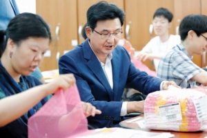 박성수 구청장 “장애인들도 일자리가 최고의 복지”