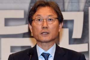 [서울포토] ‘북미 정상회담과 한국의 역할’ 토론회 인사말하는 고광헌 서울신문 사장