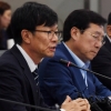 [서울포토] ‘중소기업인 간담회’에 참석한 김상조 정책실장