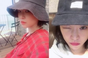 ‘눈화장 지우고..’ 순둥한 얼굴로 돌아온 가인 근황