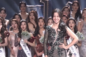 [영상] 김세연, 2019 미스코리아 진 호명순간 동료 반응 눈길