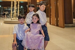 송일국, 폭풍 성장한 삼둥이 근황 공개 “듬직 오빠美”