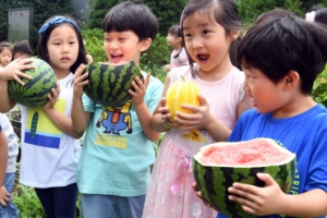 꼬마 농부들의 달콤한 수확