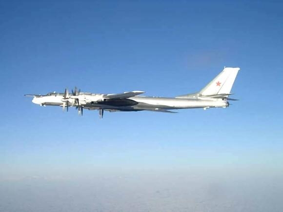러시아 TU-95 전략폭격기. AP 연합뉴스