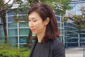 [포토] 노소영 관장, 최태원 회장과 이혼소송 2차공판 출석