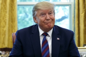 트럼프 “북한 단거리 미사일 발사, 언짢지 않았다”