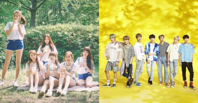 방탄소년단 여자친구