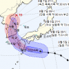 8호 태풍 프란시스코 6~7일 여수~통영 상륙…한반도 관통