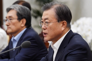 문 대통령 “남북경협으로 평화경제 실현해 일본 따라잡겠다”