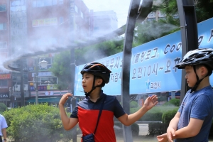 김종천 과천시장, 폭염 속 공사현장서 ‘안전’과 ‘품질’ 챙겨