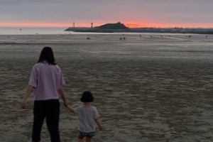 백지영 딸 공개, 정석원이 찍어준 사진?