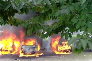 휴가 중 워터파크 화재 진압한 고마운 소방관들
