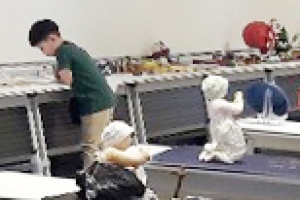 의왕시 중앙도서관, 닥종이 인형 전시회 개최