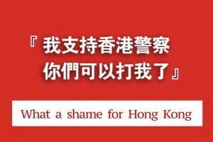 엑소 레이 “홍콩경찰 지지… 홍콩이 수치스럽다”