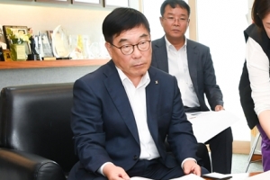 신동헌 시장, 일본 수출규제 피해 기업 애로 청취