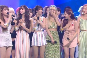 오마이걸, 데뷔 1580일 만에 지상파 첫 1위 ‘미라클’