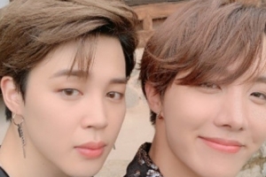 방탄소년단 제이홉 지민, 잘생긴 애 옆 잘생긴 애 ‘휴가도 함께’