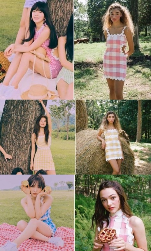 레들벨벳 의상논란