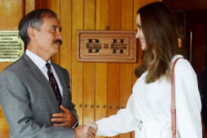 [포토] 특사 졸리, 주한미국대사와의 만남