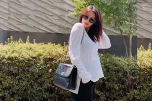 정아 만삭근황, D라인 공개 “임신 13주차..12kg 쪘다”