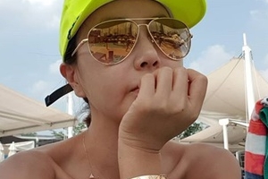 황혜영, 쌍둥이와 함께 한 여름휴가 공개 “꿀이 뚝뚝”[EN스타]