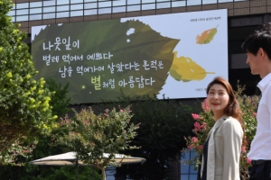 가을엔 베푸는 나뭇잎처럼 살까