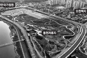 놓기도 전에 휘청이는 순천 출렁다리