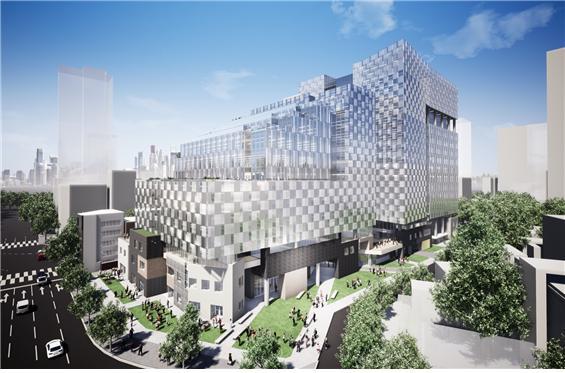 공평 15·16지구는 상업·업무공간을 중심으로 광장, 옥상공원, 저층부의 다양한 골목길로 시민들의 발길을 끌 예정이다. 서울시 제공