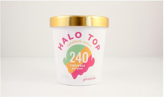 헤일로탑 아이스크림. 제품의 칼로리를 표기한 디자인으로 전 세계 다이어터들의 관심을 끌었다.
