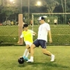 “꿈꿔왔던 투샷” 안정환, 아들과 맨발 축구 중 [EN스타]