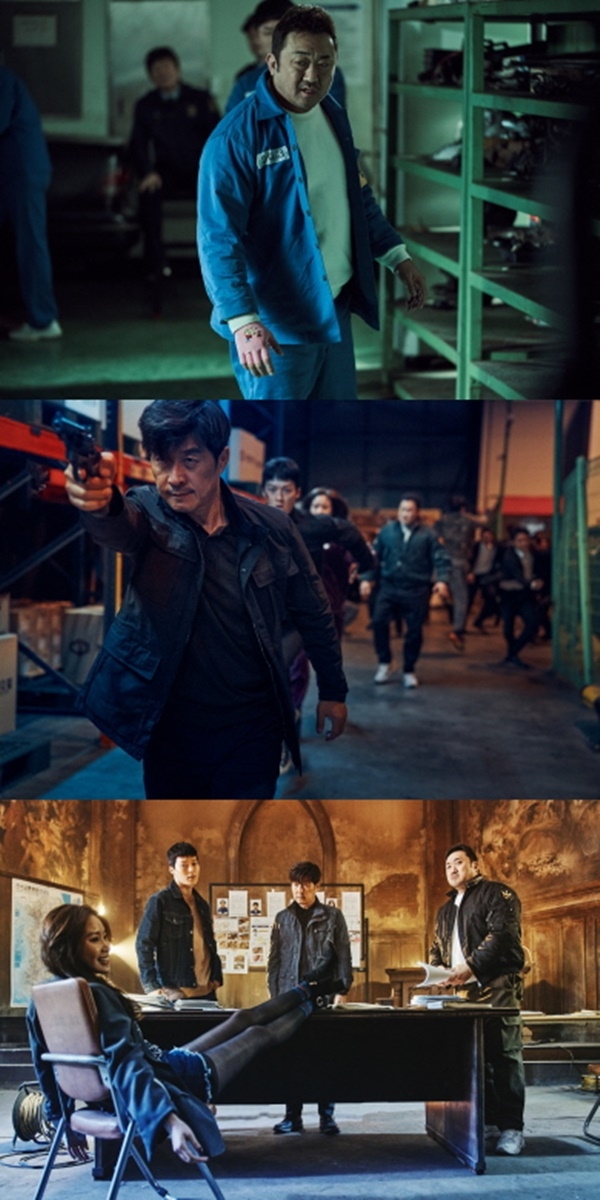 ‘나쁜 녀석들: 더 무비’ 마동석·김상중·김아중·장기용