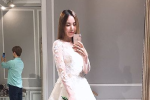 ‘황바울 ♥’ 간미연, 순백의 웨딩드레스 자태 공개 ‘청순 매력’