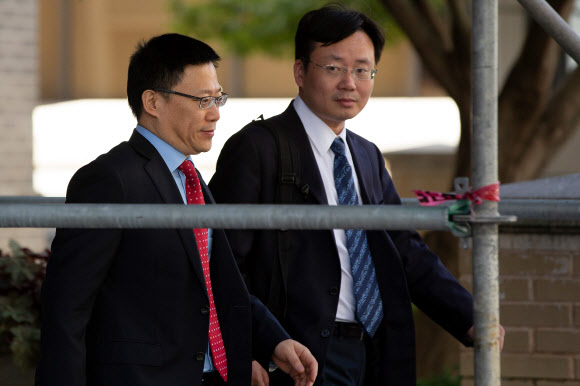 미중 무역 실무협상 마친 랴오민 중국측 대표