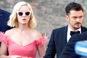 [포토] 케이티 페리-올랜도 블룸, 톱스타의 ‘하객 패션’